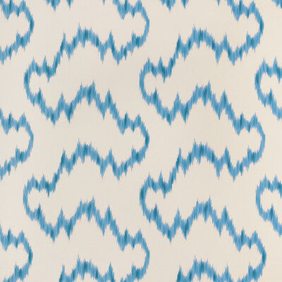 LEE JOFA P2023129.516.0 MALLORCAN IKAT WP DELFT Wallpaper - Eade's Wallpaper