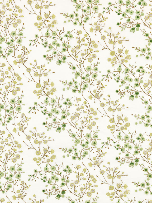 Scalamandre P4 00019863 FERN LILETTE SHEER Fabric - Eade's Wallpaper