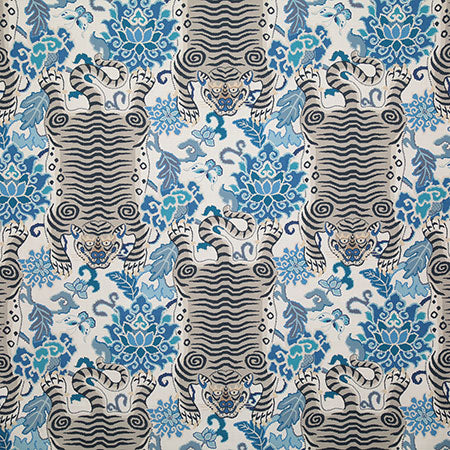 Pindler TIGRE COBALT P6469 Fabric - Fabric Collection