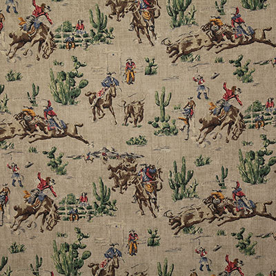 Pindler COWBOYS NATURAL P6629 Fabric - Fabric Collection
