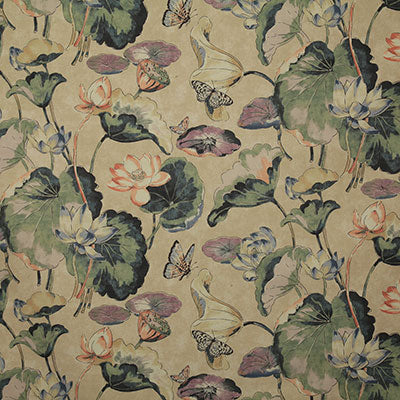 Pindler WATERLILY FLAX P6631 Fabric - Fabric Collection