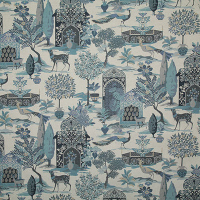Pindler PIAZZA DELFT P6687 Fabric - Fabric Collection