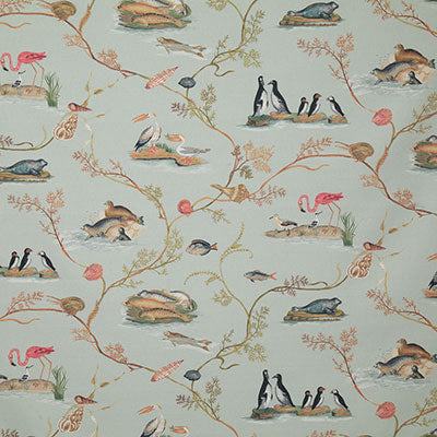 Pindler CAPITAN AQUA P6808 Fabric - Fabric Collection