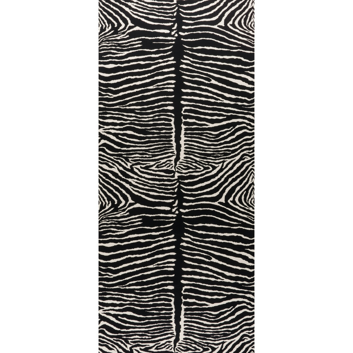 BRUNSCHWIG & FILS P8014100.81.0 LE ZEBRE BLACK Wallpaper - Eade's Wallpaper