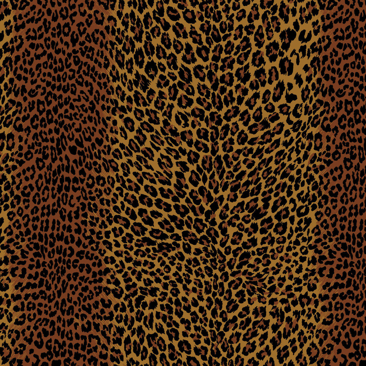BRUNSCHWIG & FILS P8015103.46.0 LEOPARD CHOCOLATE Wallpaper - Eade's Wallpaper