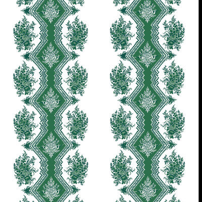 BRUNSCHWIG & FILS P8015105.53.0 COPPELIA EMERALD Wallpaper - Eade's Wallpaper