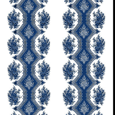 BRUNSCHWIG & FILS P8015105.5.0 COPPELIA BLUE Wallpaper - Eade's Wallpaper