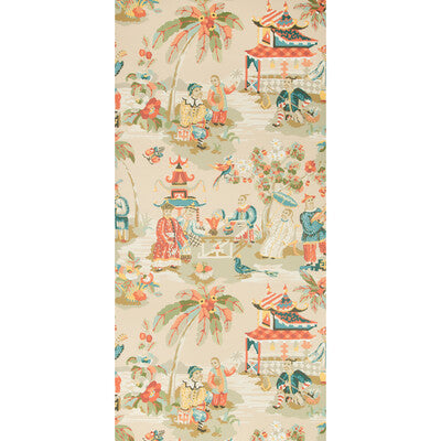 BRUNSCHWIG & FILS P8019102.14.0 XIAN VANILLA Wallpaper - Eade's Wallpaper
