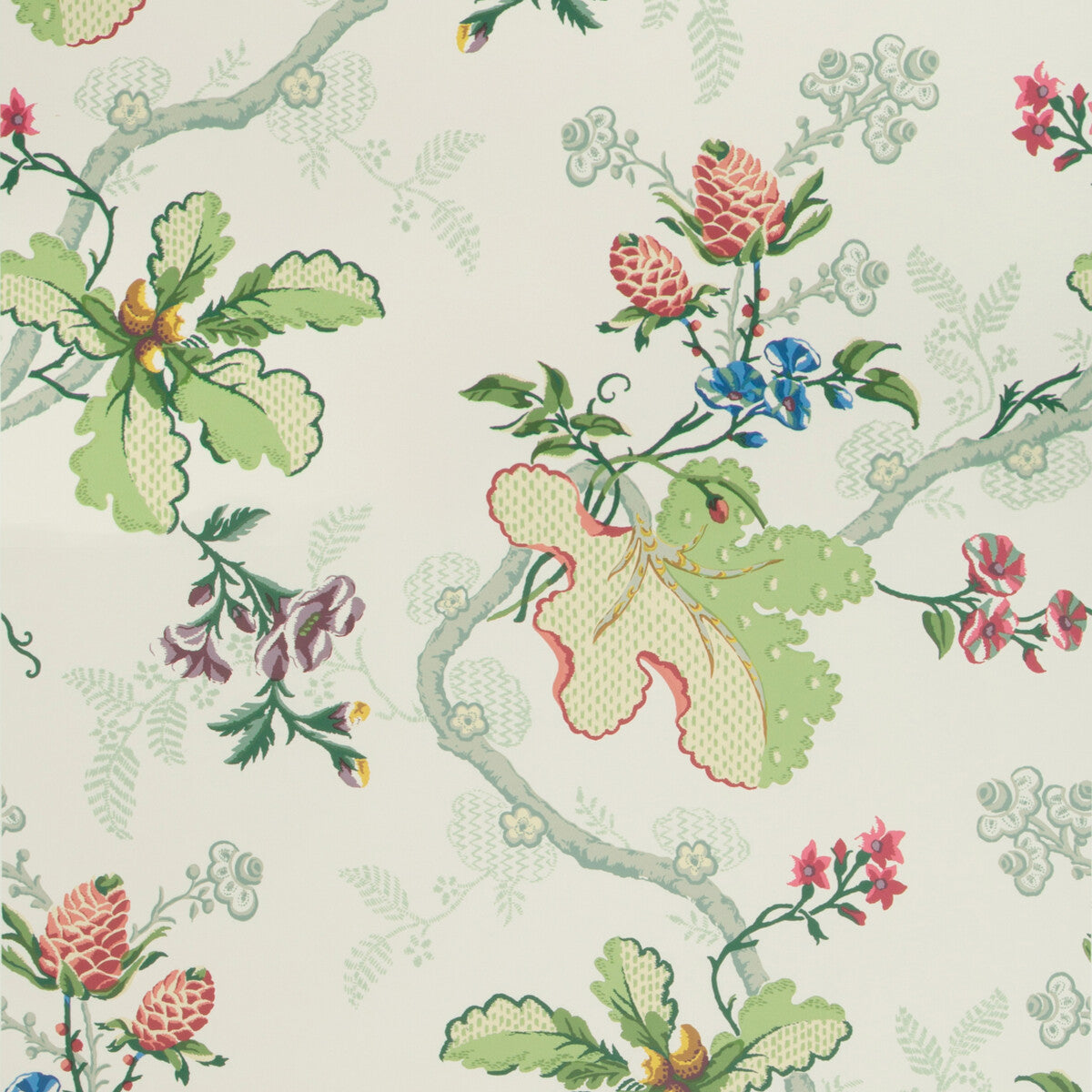 BRUNSCHWIG & FILS P8019105.193.0 FABRIANO WHITE Wallpaper - Eade's Wallpaper