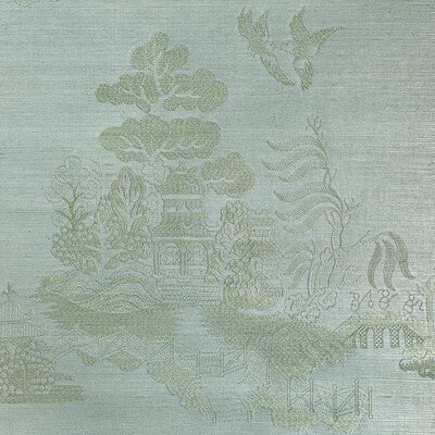 BRUNSCHWIG & FILS P8020108.13.0 LA PAGODE MIST Wallpaper - Eade's Wallpaper