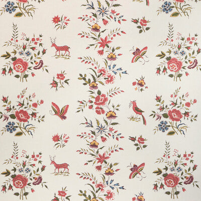 BRUNSCHWIG & FILS P8023103.319.0 AUREL RED/GREEN Wallpaper - Eade's Wallpaper