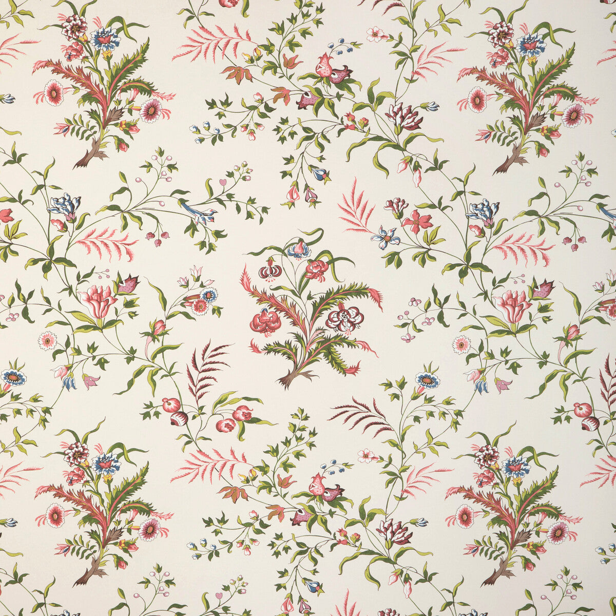 BRUNSCHWIG & FILS P8023105.1630.0 CHANCAY BEIGE/MULTI Wallpaper - Eade's Wallpaper