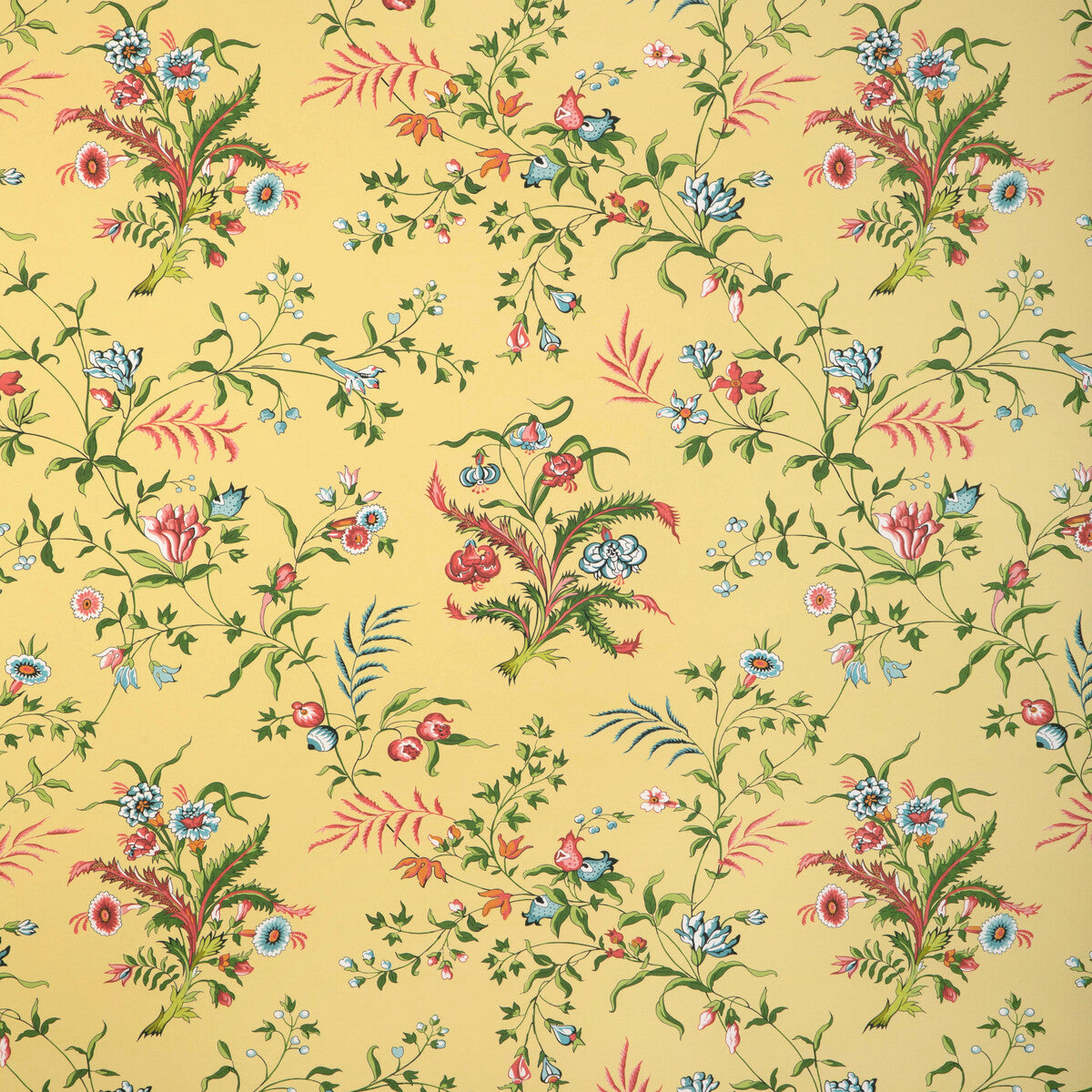 BRUNSCHWIG & FILS P8023105.430.0 CHANCAY SUN/LEAF Wallpaper - Eade's Wallpaper