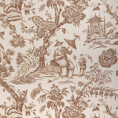 BRUNSCHWIG & FILS P8023106.6.0 MARCEL BROWN Wallpaper - Eade's Wallpaper