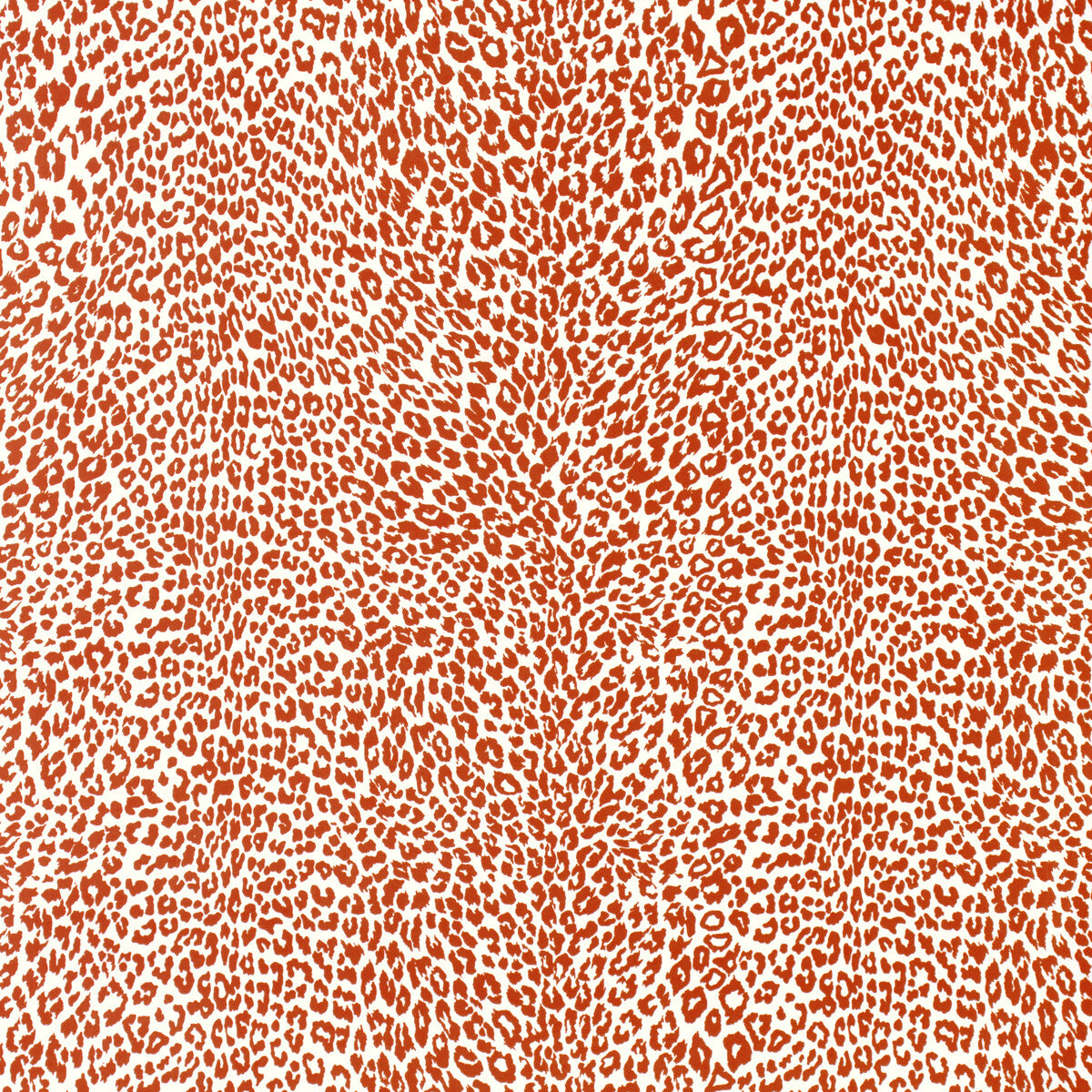 BRUNSCHWIG & FILS P8023107.12.0 PETIT LEOPARD ORANGE Wallpaper - Eade's Wallpaper