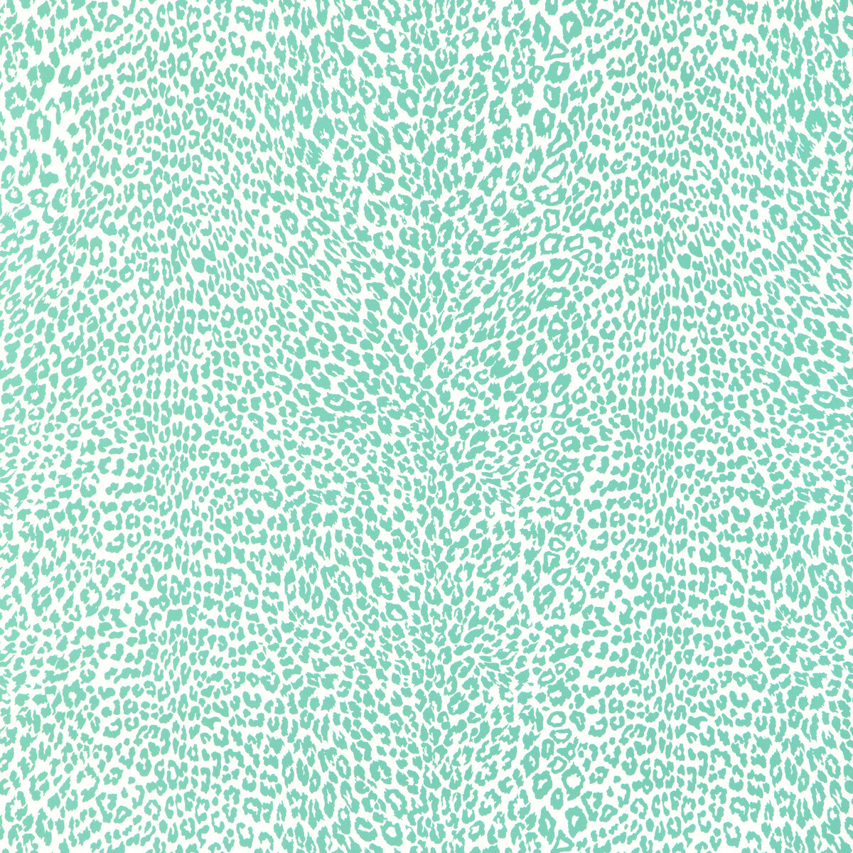 BRUNSCHWIG & FILS P8023107.13.0 PETIT LEOPARD AQUA Wallpaper - Eade's Wallpaper