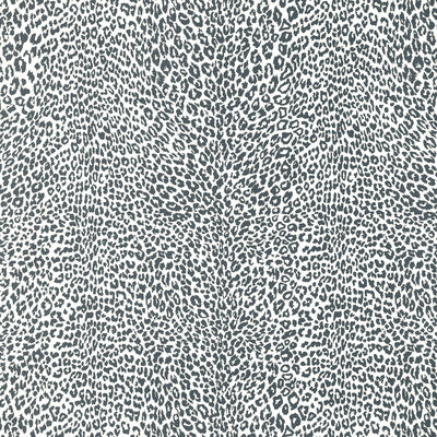 BRUNSCHWIG & FILS P8023107.21.0 PETIT LEOPARD CHARCOAL Wallpaper - Eade's Wallpaper