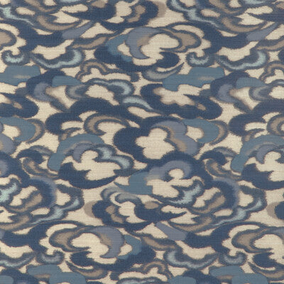 BRUNSCHWIG & FILS P8023112.155.0 STRATUS SKY/LAPIS Wallpaper - Eade's Wallpaper