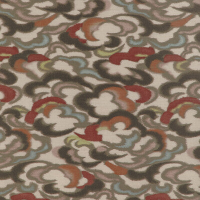 BRUNSCHWIG & FILS P8023112.3524.0 STRATUS CLAY/MULTI Wallpaper - Eade's Wallpaper
