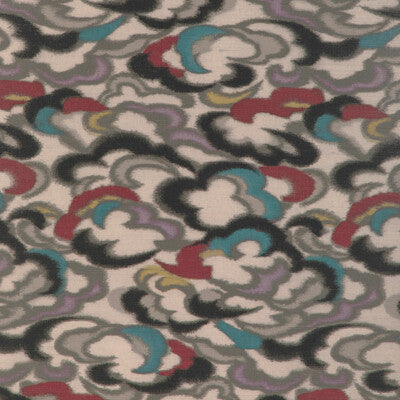 BRUNSCHWIG & FILS P8023112.913.0 STRATUS TEAL/MULTI Wallpaper - Eade's Wallpaper