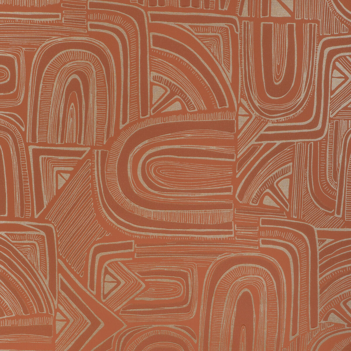 BRUNSCHWIG & FILS P8023113.12.0 TIMBRE CITRINE Wallpaper - Eade's Wallpaper