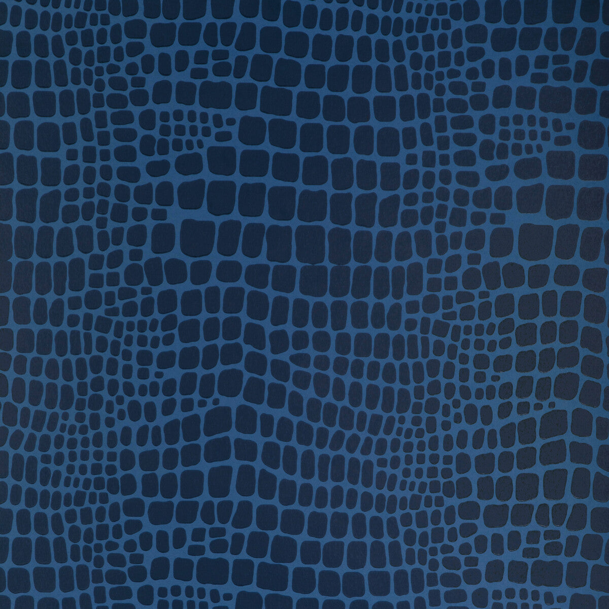 BRUNSCHWIG & FILS P8023114.50.0 CROC SAPPHIRE Wallpaper - Eade's Wallpaper