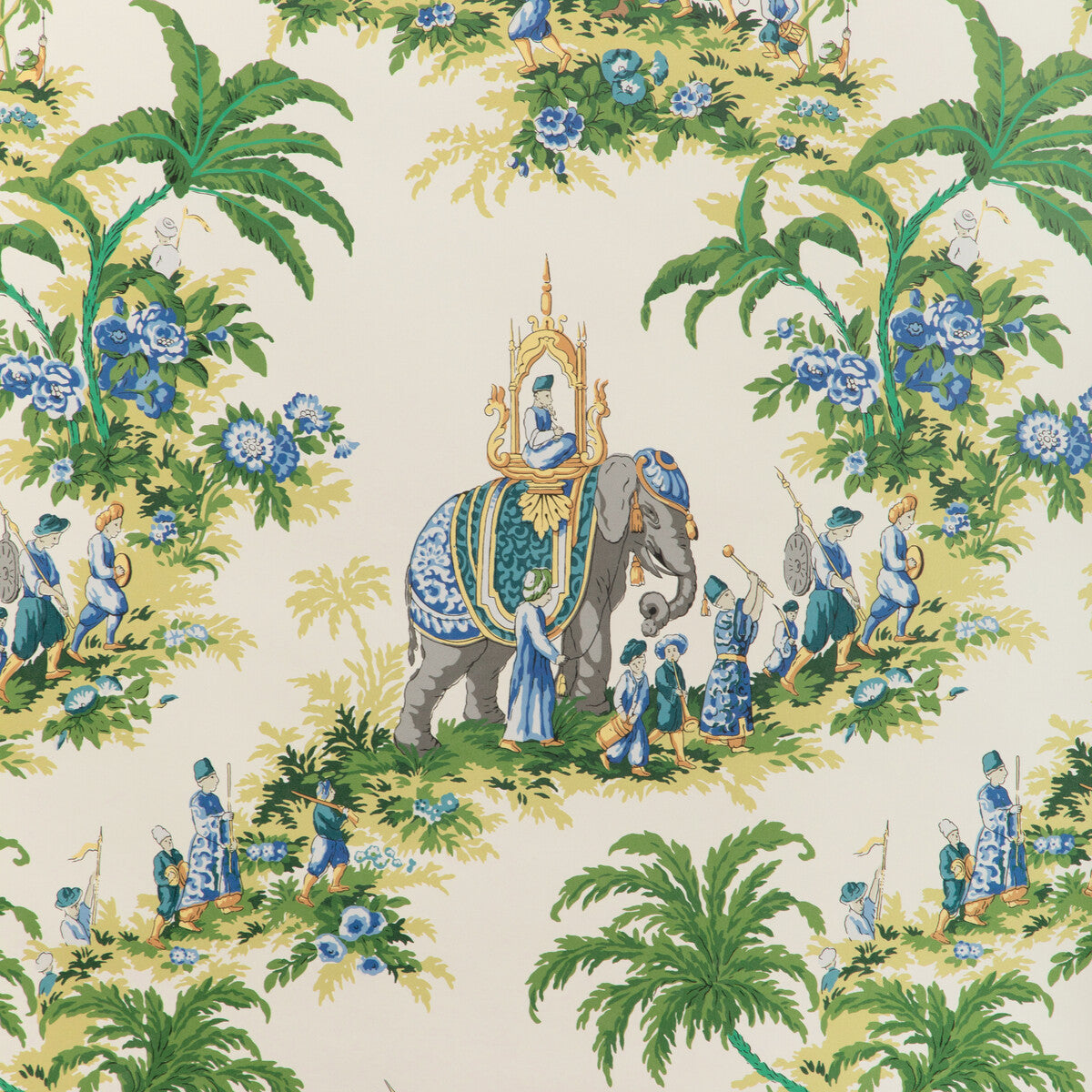 BRUNSCHWIG & FILS P8024103.315.0 BEAUPORT PROMENADE FOREST Wallpaper - Eade's Wallpaper