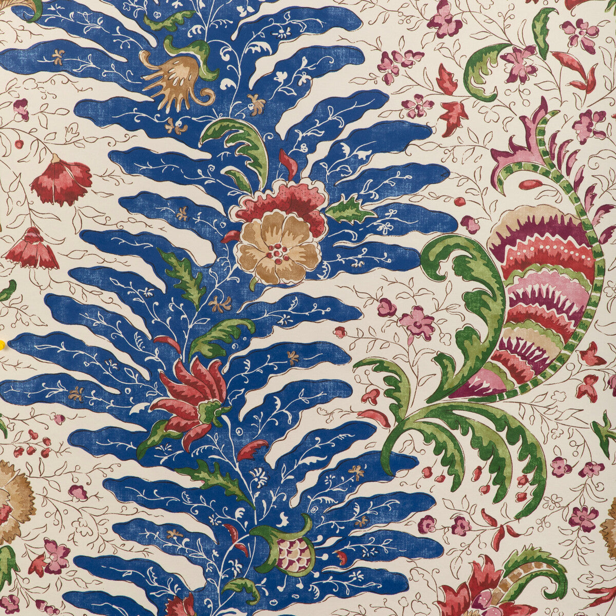 BRUNSCHWIG & FILS P8024104.519.0 RIVIERE BLUE Wallpaper - Eade's Wallpaper