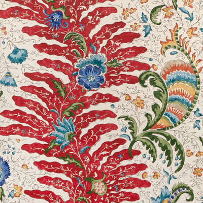 BRUNSCHWIG & FILS P8024104.913.0 RIVIERE RED Wallpaper - Eade's Wallpaper