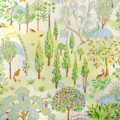 BRUNSCHWIG & FILS P8024111.315.0 FOLKLORE MEADOW Wallpaper - Eade's Wallpaper