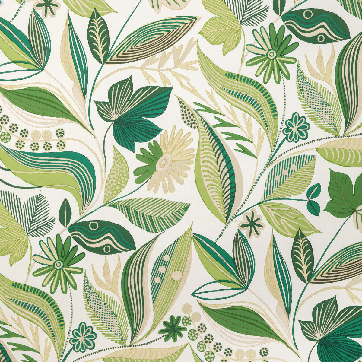 BRUNSCHWIG & FILS P8024113.33.0 CARLSTEN LEAF Wallpaper - Eade's Wallpaper
