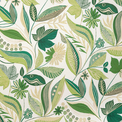 BRUNSCHWIG & FILS P8024113.33.0 CARLSTEN LEAF Wallpaper - Eade's Wallpaper