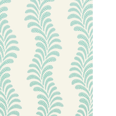 BRUNSCHWIG & FILS VEZERE P8025112.13.0 in AQUA Wallpaper - J