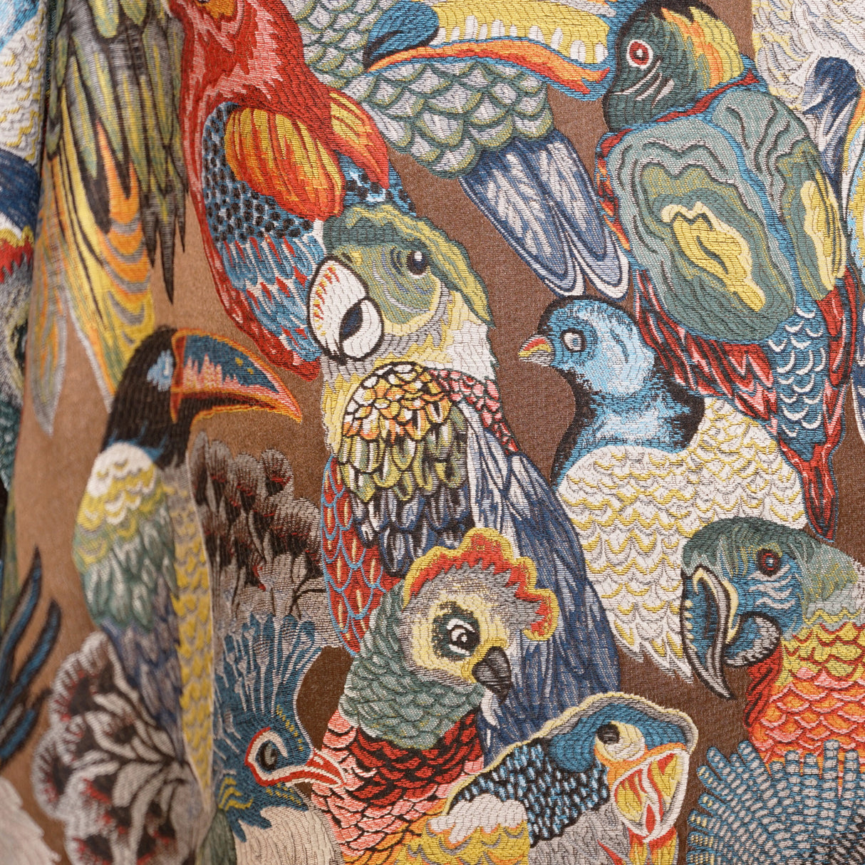 JF Studio 65-SJ101 PARROTS Fabric - Eade's Wallpaper & Fabric