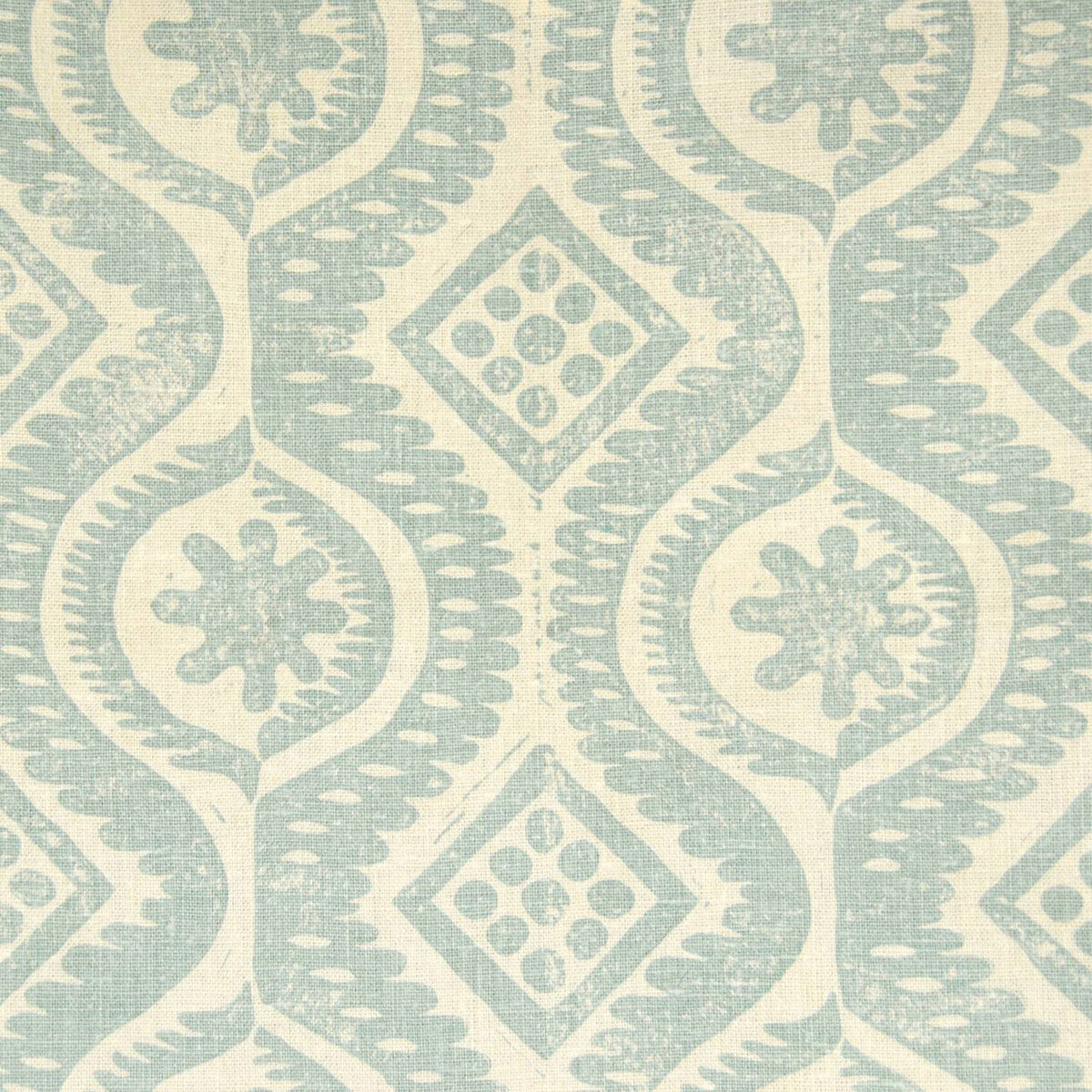 LEE JOFA PBFC-3501.13.0 DAMASK AQUA Wallpaper - Eade's Wallpaper