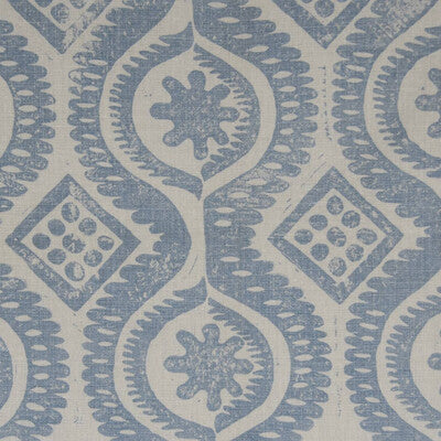 LEE JOFA PBFC-3501.15.0 DAMASK BLUE Wallpaper - Eade's Wallpaper