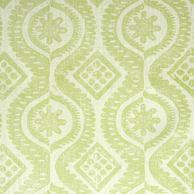 LEE JOFA PBFC-3501.23.0 DAMASK LIME Wallpaper - Eade's Wallpaper