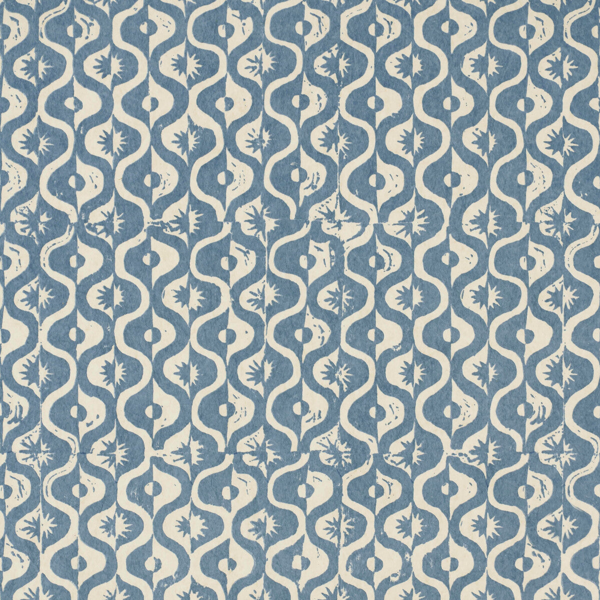 LEE JOFA PBFC-3523.5.0 SMALL MEDALLION WP AZURE Wallpaper - Eade's Wallpaper