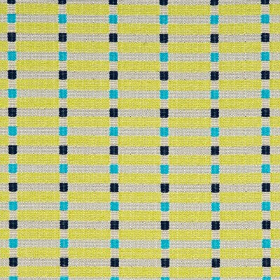 BAKER LIFESTYLE PF50348.2.0 TRETTEN TURQUOISE/LIME/INDIGO Fabric - Eade's Wallpaper