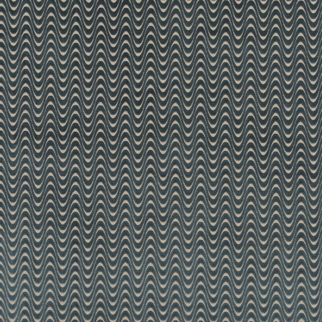 BAKER LIFESTYLE PF50421.680.0 JIVE INDIGO Fabric - Eade's Wallpaper