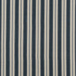 BAKER LIFESTYLE PF50430.2.0 TANGO TICKING INDIGO Fabric - Eade's Wallpaper