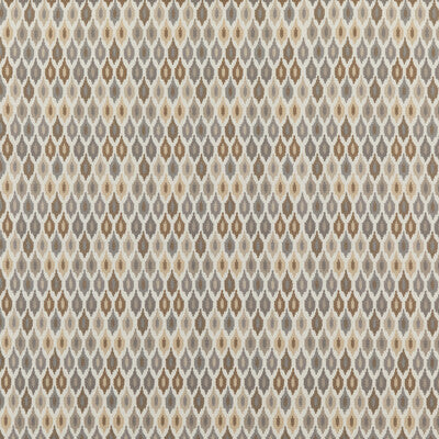 BAKER LIFESTYLE PF50446.2.0 MAZARA STONE Fabric - Eade's Wallpaper