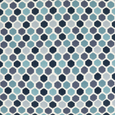 BAKER LIFESTYLE PF50470.2.0 PINATA INDIGO Fabric - Eade's Wallpaper