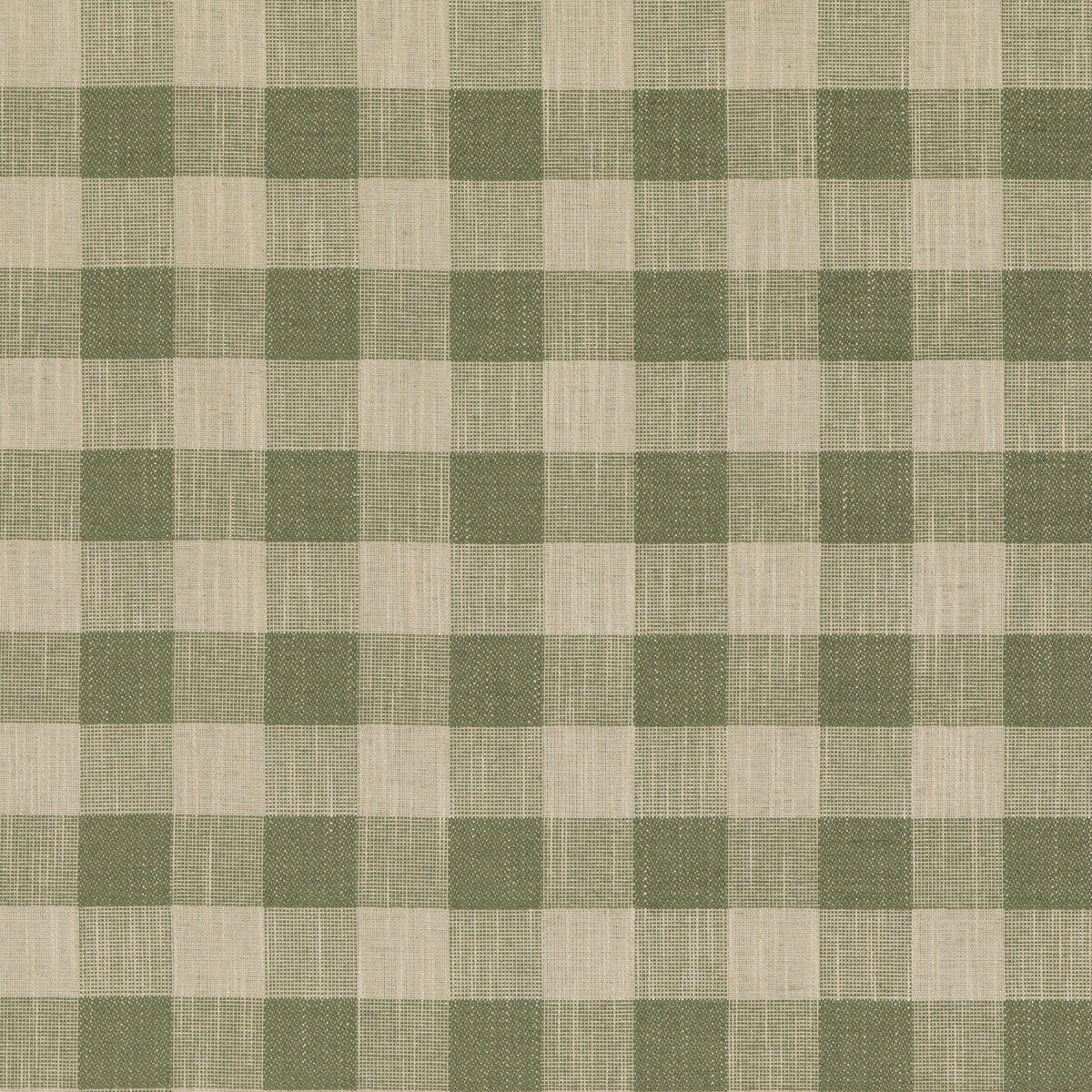 BAKER LIFESTYLE PF50490.735.0 BLOCK CHECK GREEN Fabric - Eade's Wallpaper