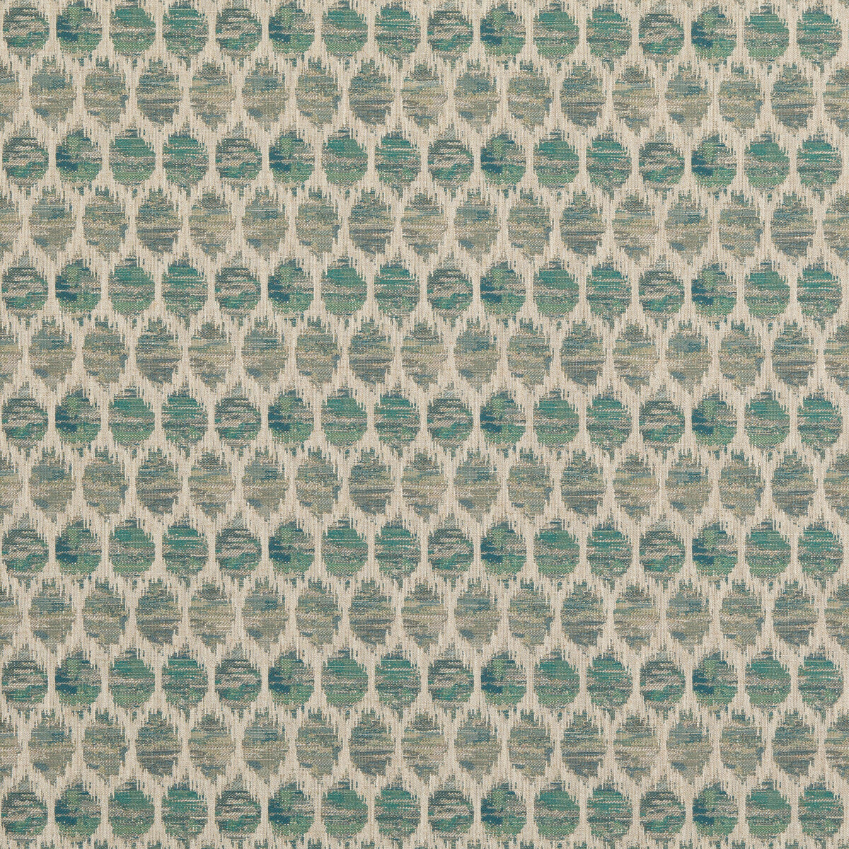 BAKER LIFESTYLE PF50491.725.0 HONEYCOMB AQUA Fabric - Eade's Wallpaper