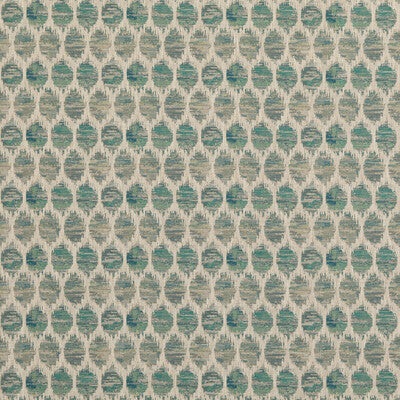 BAKER LIFESTYLE PF50491.725.0 HONEYCOMB AQUA Fabric - Eade's Wallpaper
