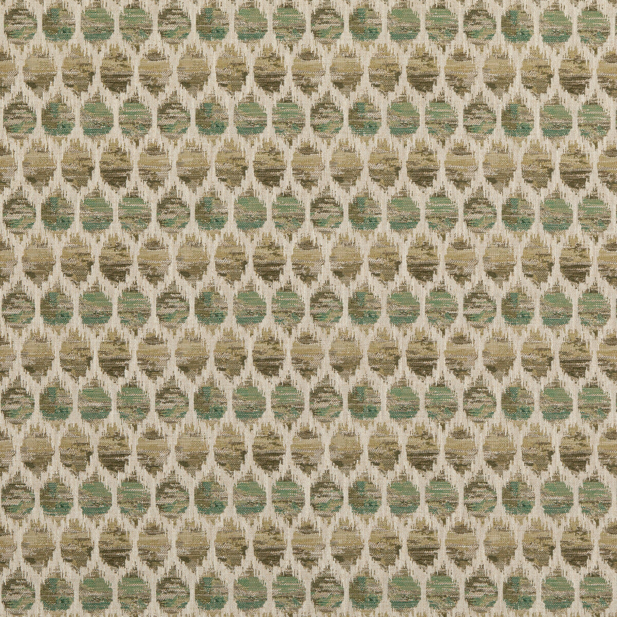 BAKER LIFESTYLE PF50491.735.0 HONEYCOMB GREEN Fabric - Eade's Wallpaper