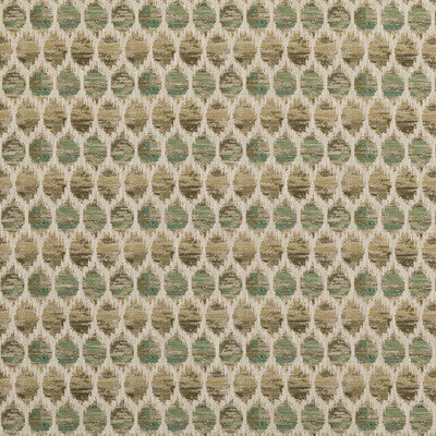 BAKER LIFESTYLE PF50491.735.0 HONEYCOMB GREEN Fabric - Eade's Wallpaper