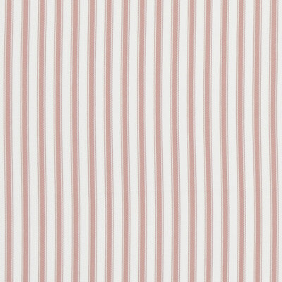 BAKER LIFESTYLE PF50505.404.0 SHERBORNE TICKING PINK Fabric - Eade's Wallpaper