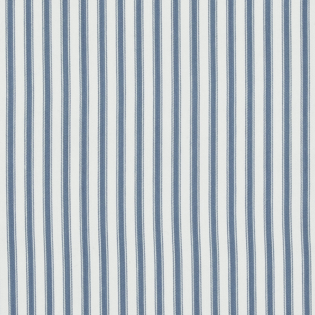 BAKER LIFESTYLE PF50505.660.0 SHERBORNE TICKING BLUE Fabric - Eade's Wallpaper